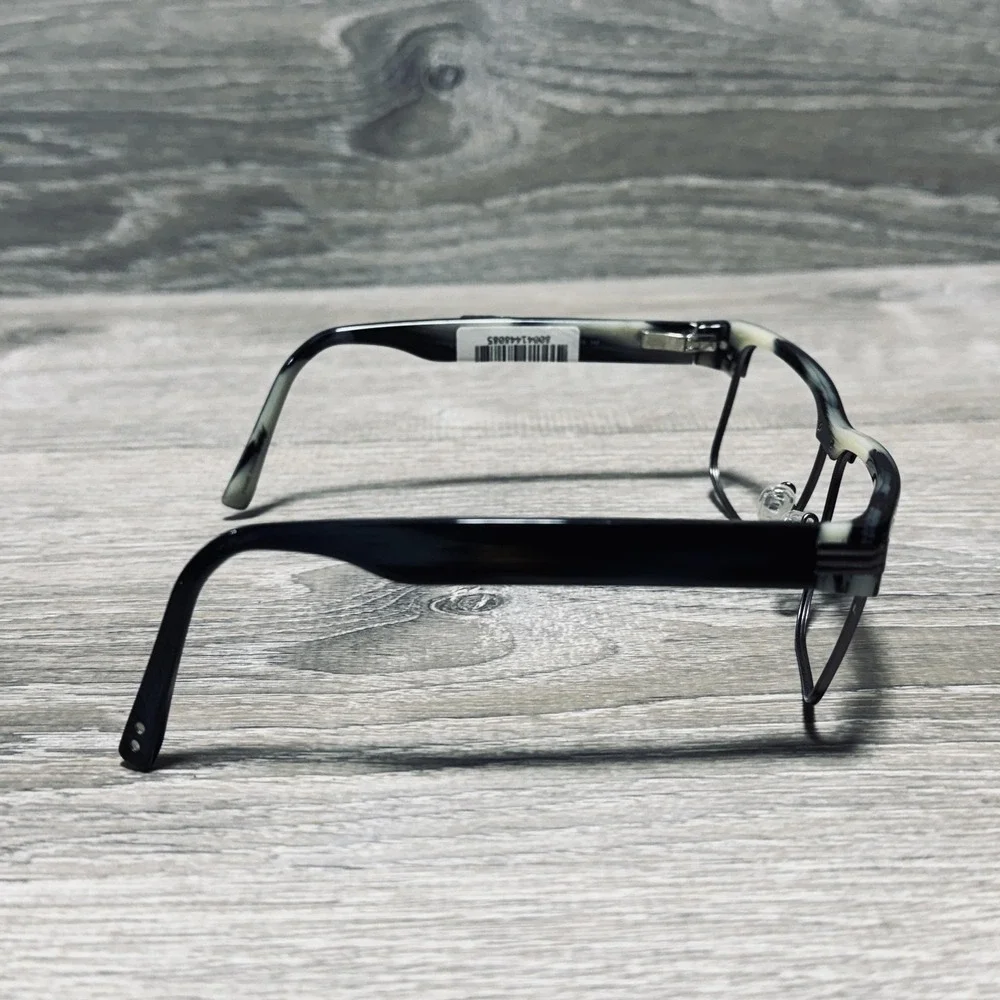 Sean John SJO5108 019 Eyeglass Frames 59-15-145‎ Black Mens Half Rim Rectangle